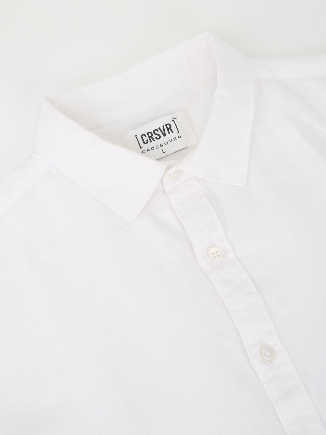 White Linen Shirt for Men