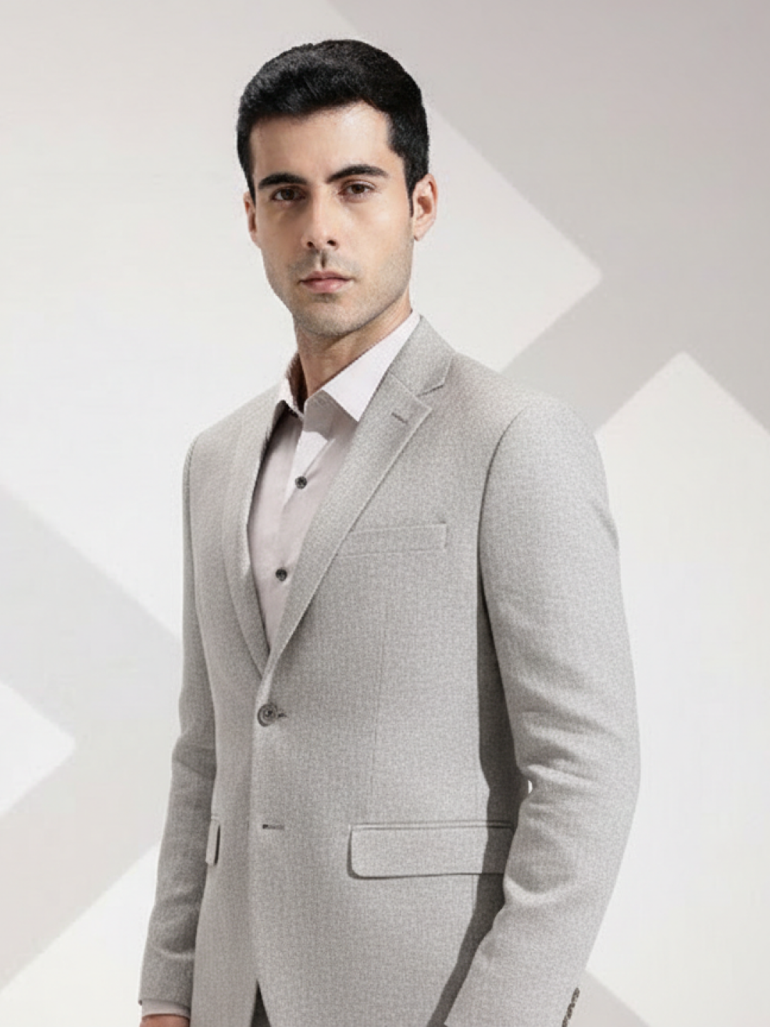 Grey Linen Blazer for Men | Breathable All-Occasion Blazer