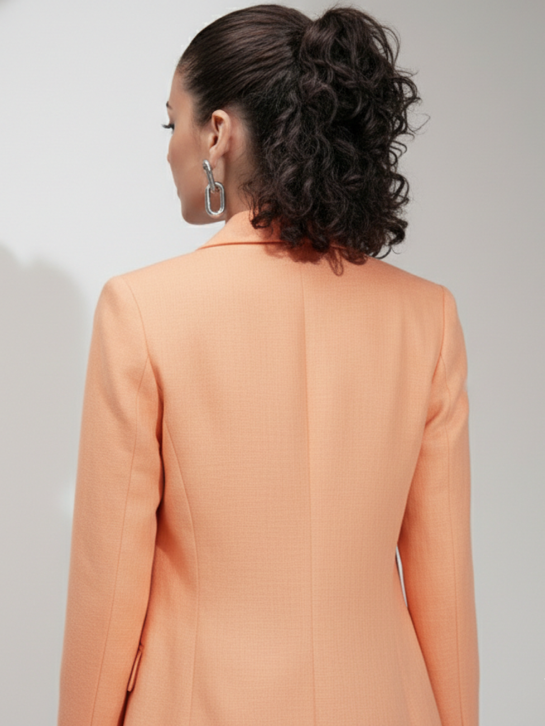 Light Orange Linen Blazer | Breathable All-Occasion Tailoring